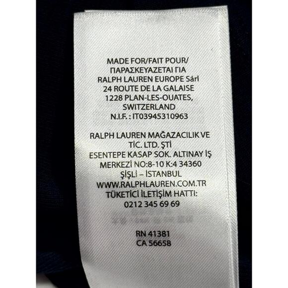 Ralph Lauren boatneck, NWT Blue embossed buttons for signature Lauren style - Picture 11 of 11